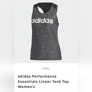 adidas Performance Essentials Linear Tank Top Women's size M